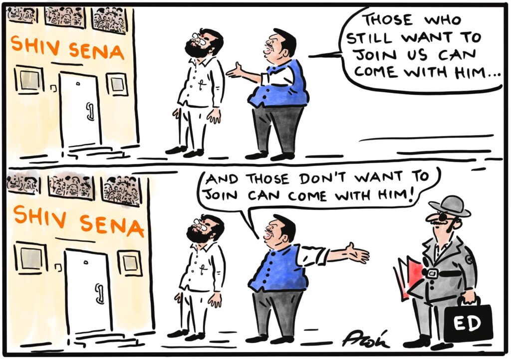 Courtesy of cartoonist Alok's Facebook wall