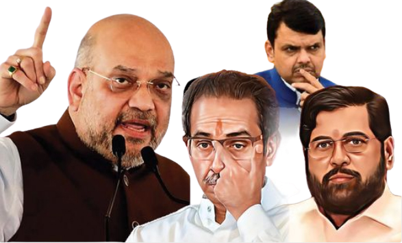 During the transition of power in Maharashtra, Union Home Minister Amit Shah stood by. For the first time, Deputy Chief Minister Devendra Phadnis publicly admitted that it was because of him that the 'transition' could be done properly. As a result, it has come to light for the first time who was behind the plan to split the Shiv Sena. Moreover, this has now been truly sealed as the BJP's own exploits.