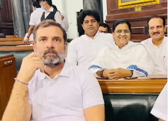 New Delhi. Congress MP Rahul Gandhi arrived on Thursday to participate in the proceedings of Parliament. Talking to the media about the statement made by Rahul Gandhi in London, he said that 'I did not say anything against India in London. If I get a chance to speak in Parliament, I will give my opinion'. But BJP does not like my speech, he also explained.